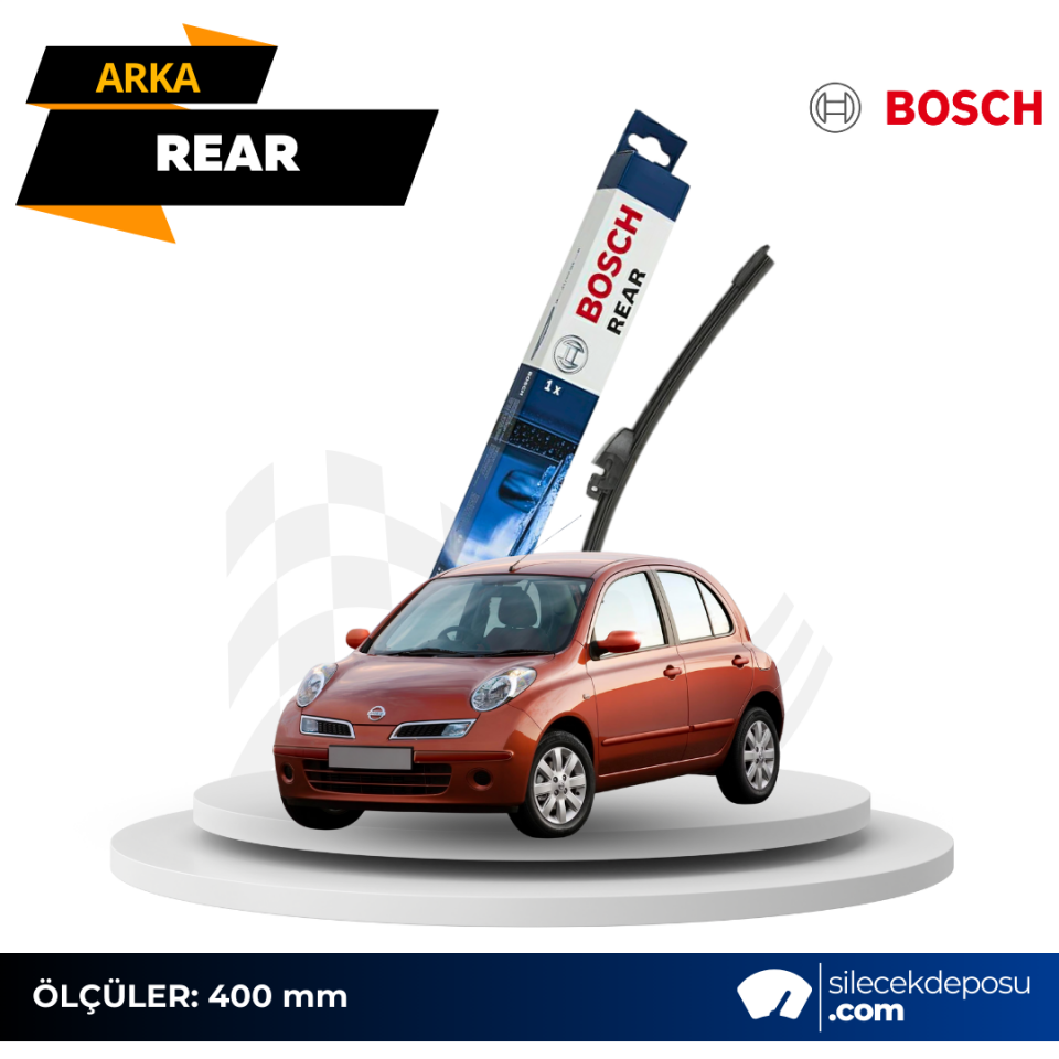 Nissan Micra Arka Silecek (2005-2010) Bosch H402