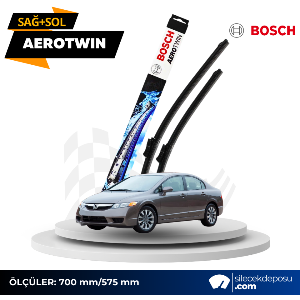 Honda Civic Sedan Ön Silecek 2006-2012 Bosch Aerotwin