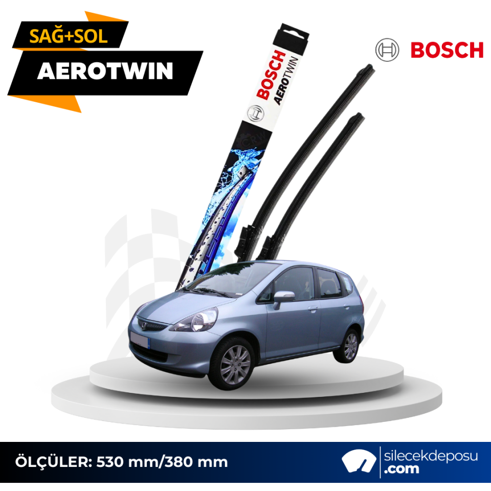 Honda Jazz Ön Silecek 2002-2008 Bosch Aerotwin AR534S