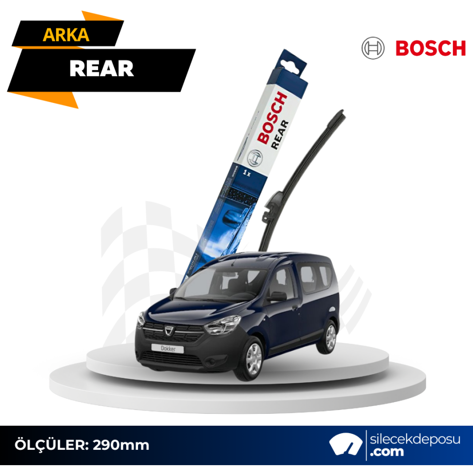 Dacia Dokker Arka Silecek 2016-2019 Bosch H840