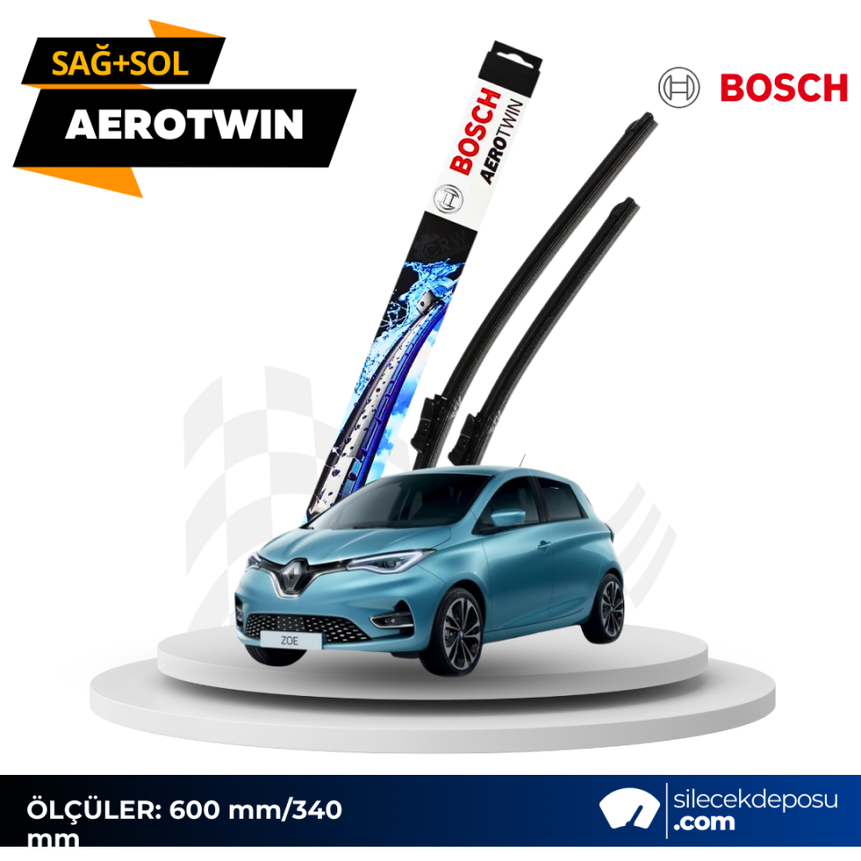 Renault Zoe Ön Silecek 2013-2023 Bosch Aerotwin A299S