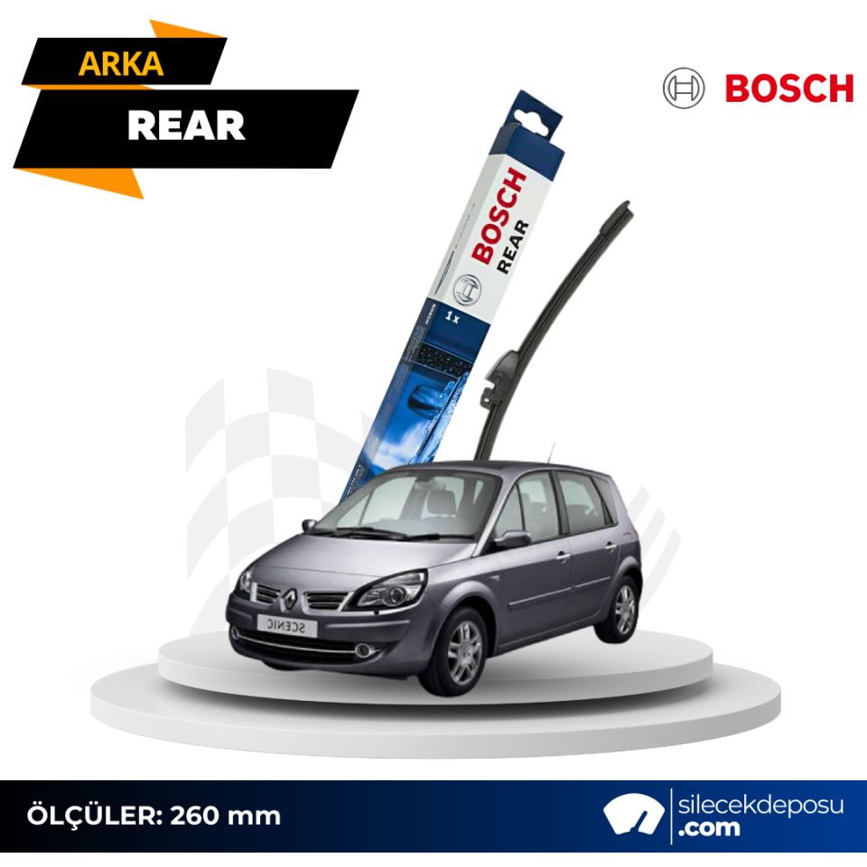 Renault Scenic Arka Silecek 2005-2009 Bosch H801