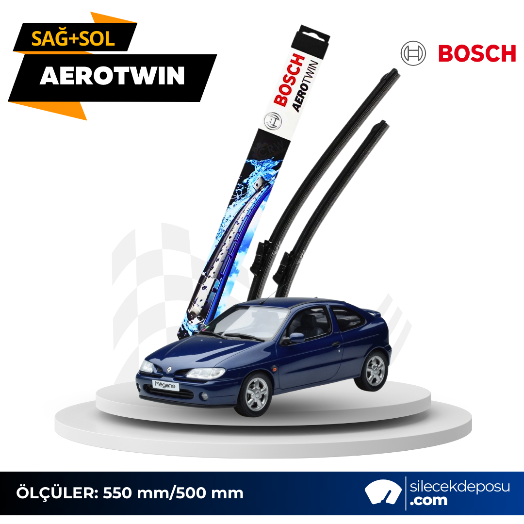 Renault Megane 1 Ön Silecek 1996-2002 Bosch Aerotwin AR551S