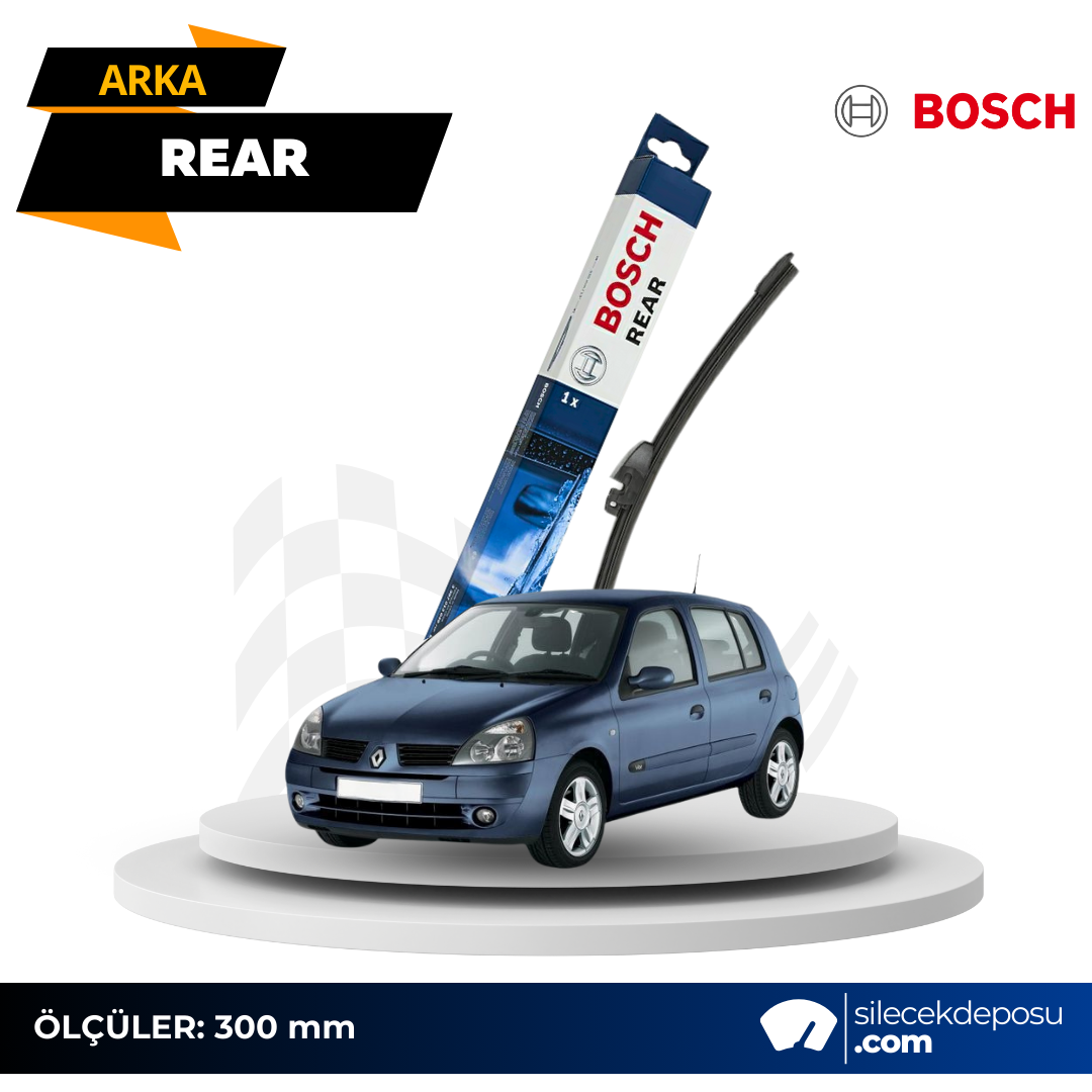 Renault Clio 2 Arka Silecek 1998-2005 Bosch H301