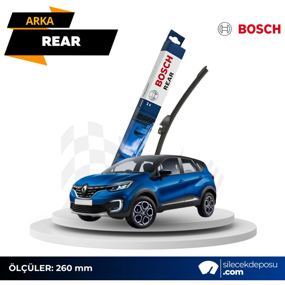 Renault Captur Arka Silecek 2021-2026 Bosch H261