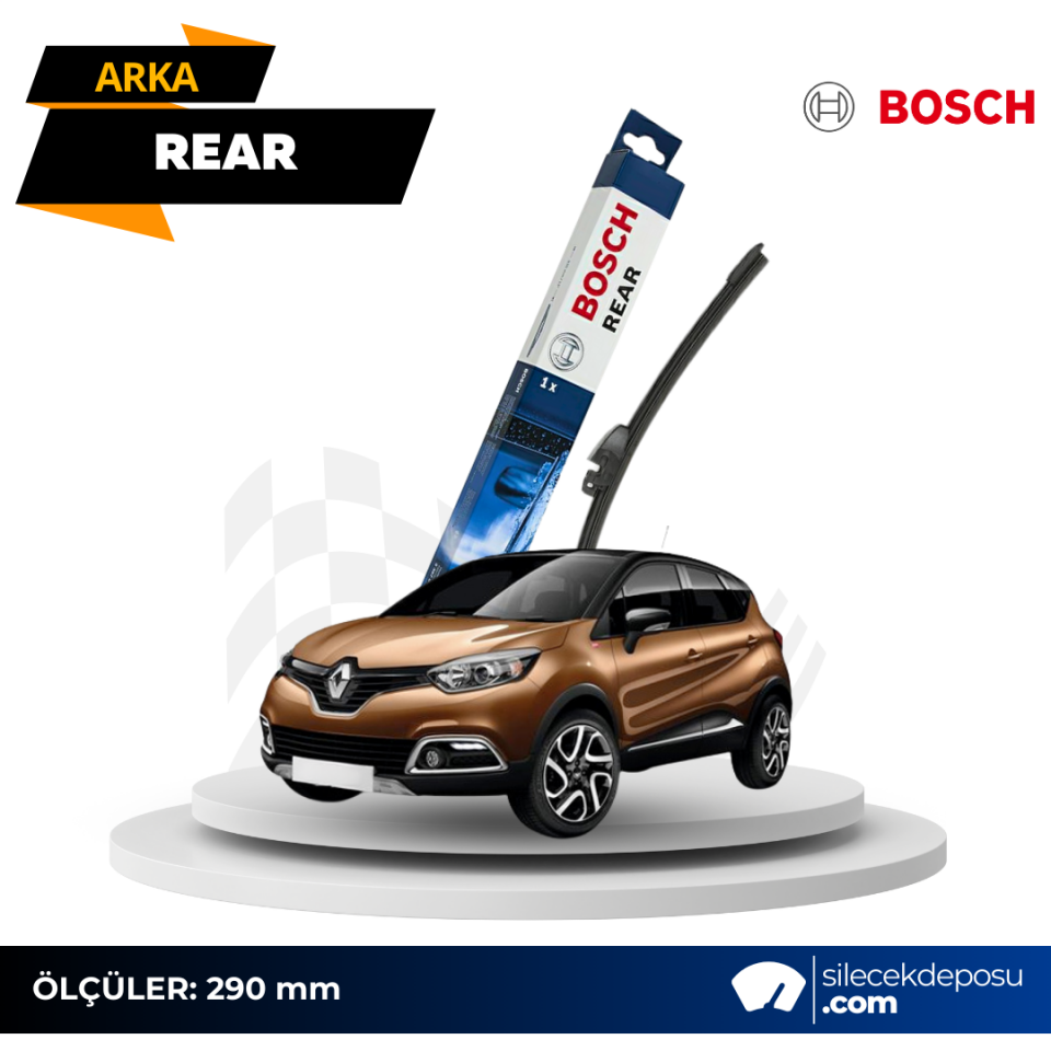 Renault Captur Arka Silecek 2016-2019 Bosch H840