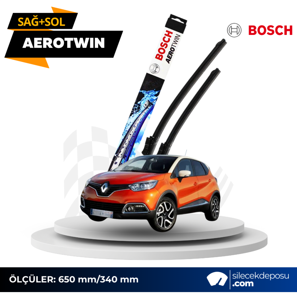 Renault Captur Ön Silecek 2013-2015 Bosch Aerotwin A868S