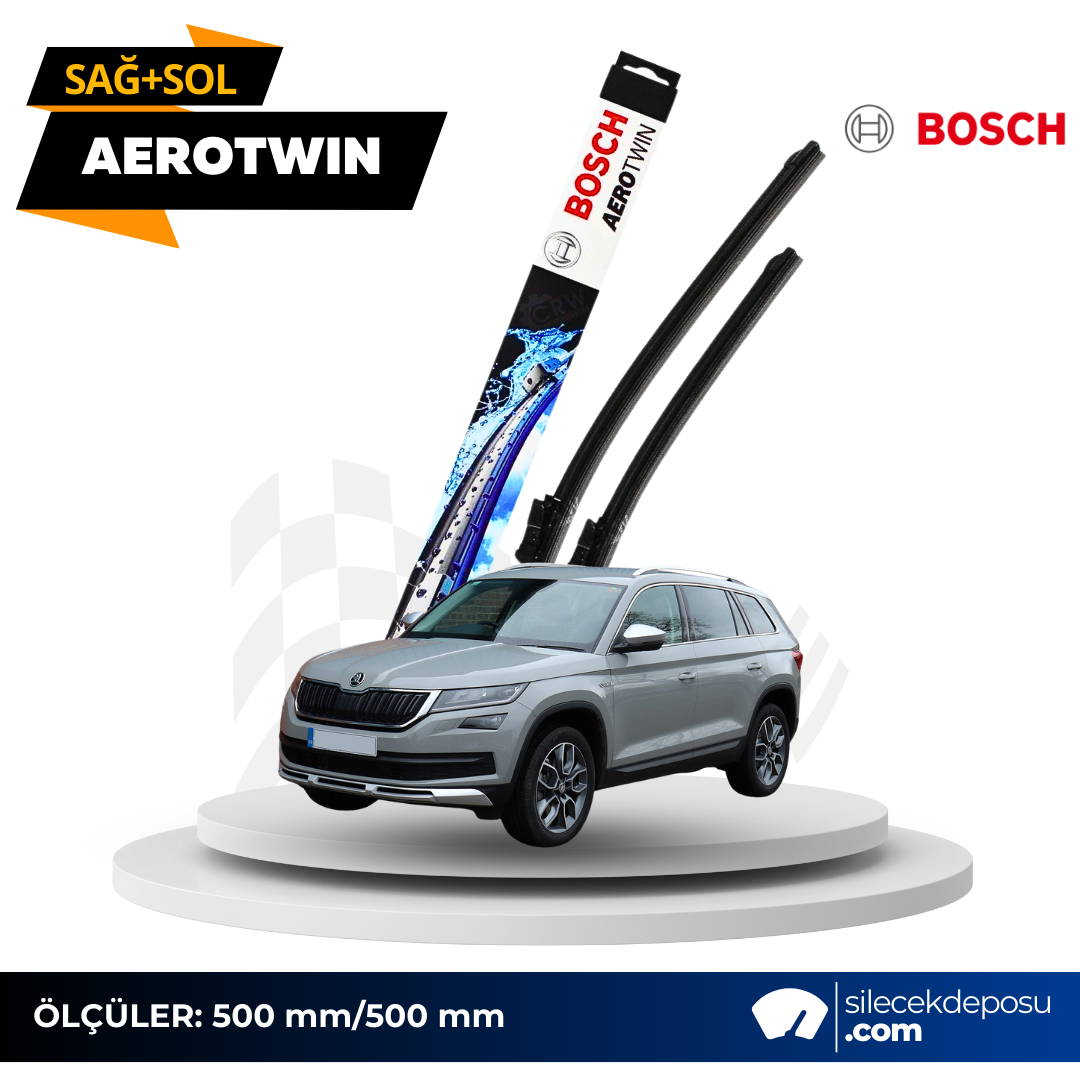 Skoda Kodiaq Ön Silecek 2017-2024 Bosch Aerotwin A862S