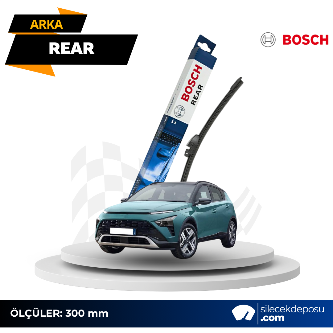 Hyundai Bayon Arka Silecek 2021-2026 Bosch H301