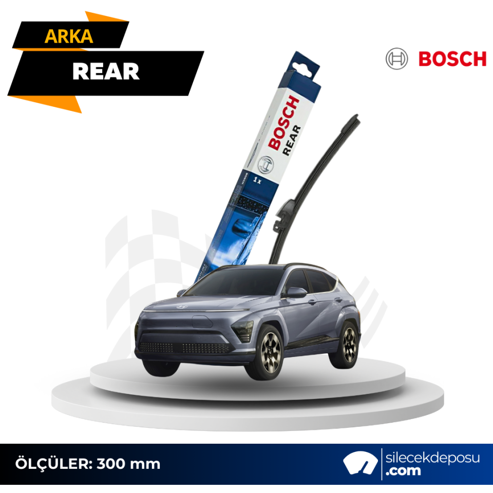 Hyundai Kona Arka Silecek 2023-2026 Bosch Aerotwin H318