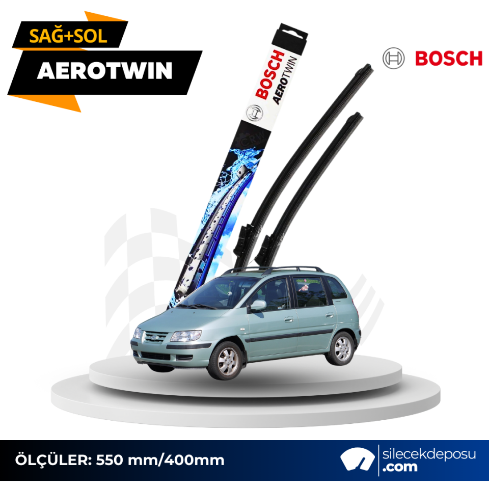 Hyundai Matrix Ön Silecek 2001-2010 Bosch Aerotwin AR552S