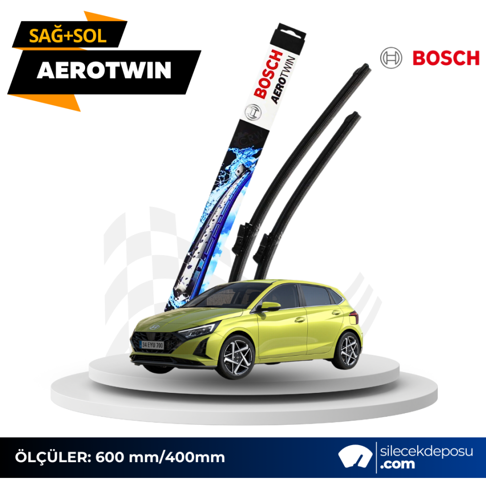 Hyundai i20 Ön Silecek 2021-2026 Bosch Aerotwin A991S