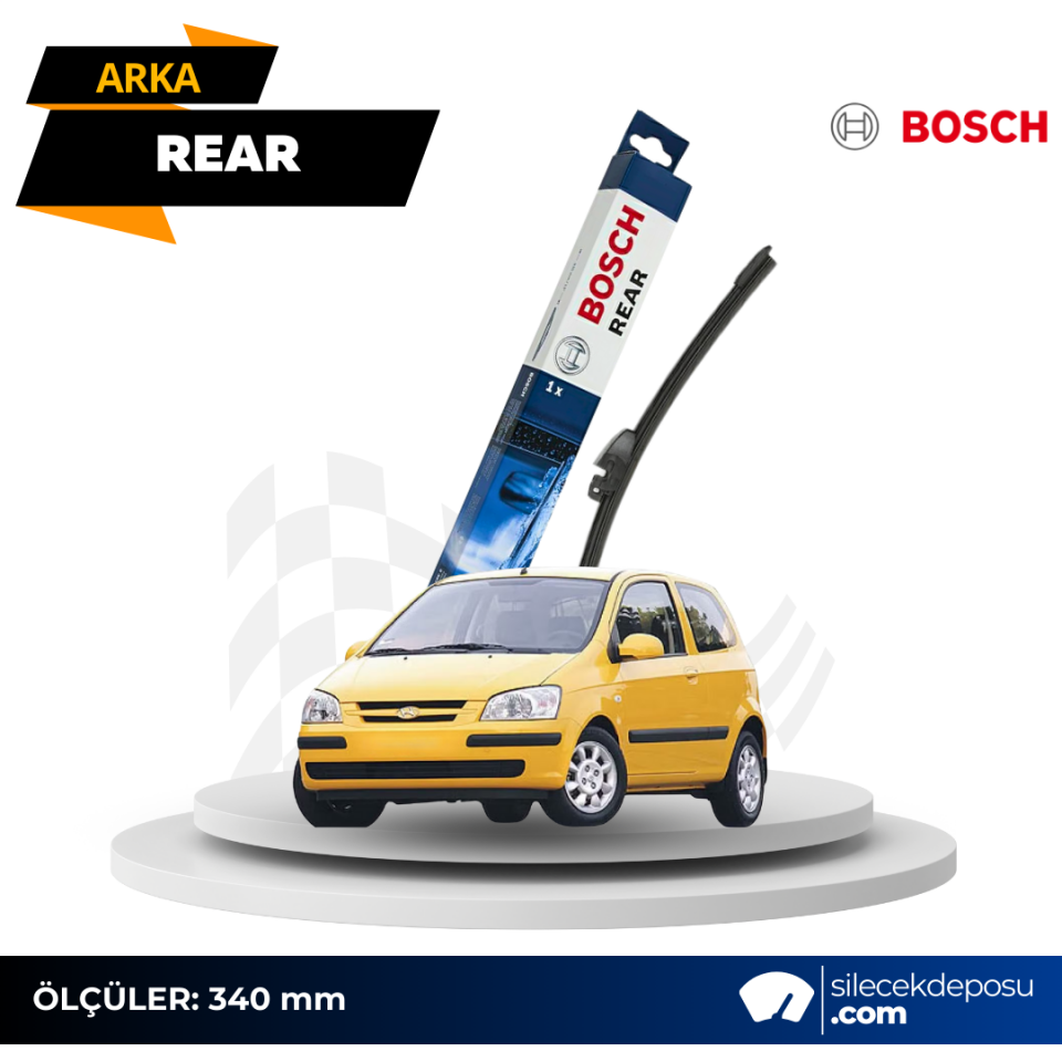 Hyundai Getz Arka Silecek 2002-2011 Bosch H341