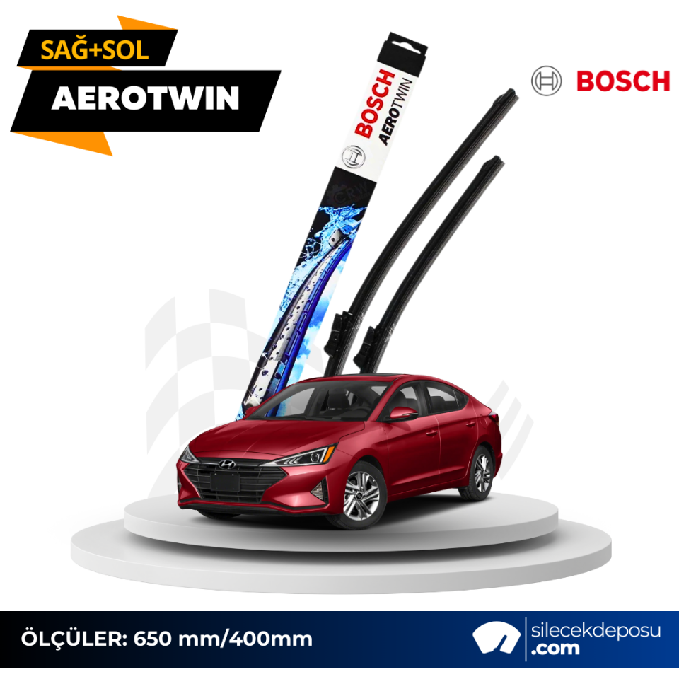Hyundai Elantra Ön Silecek 2016-2023 Bosch Aerotwin AR653S