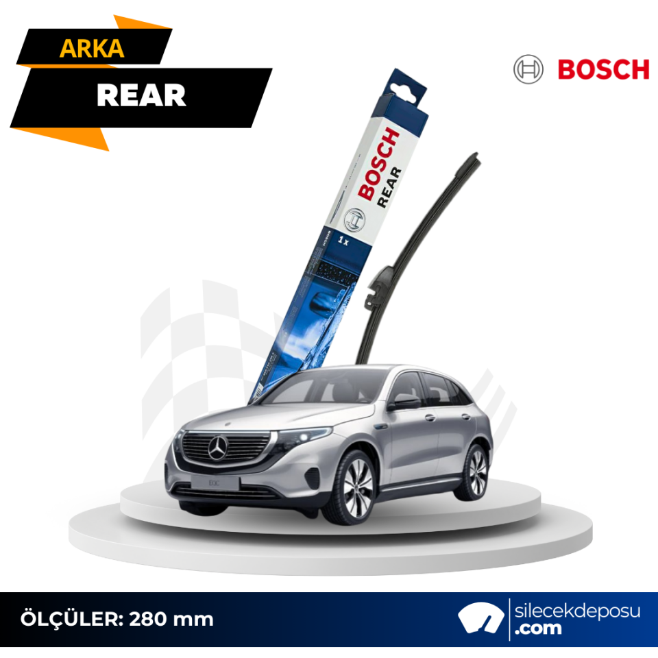 Mercedes EQC Arka Silecek 2019-2023 Bosch A282H