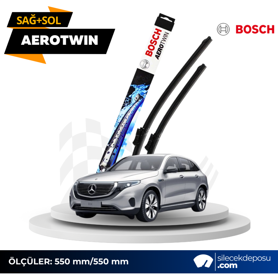 Mercedes EQC Ön Silecek 2019-2023 Bosch Aerotwin A843S