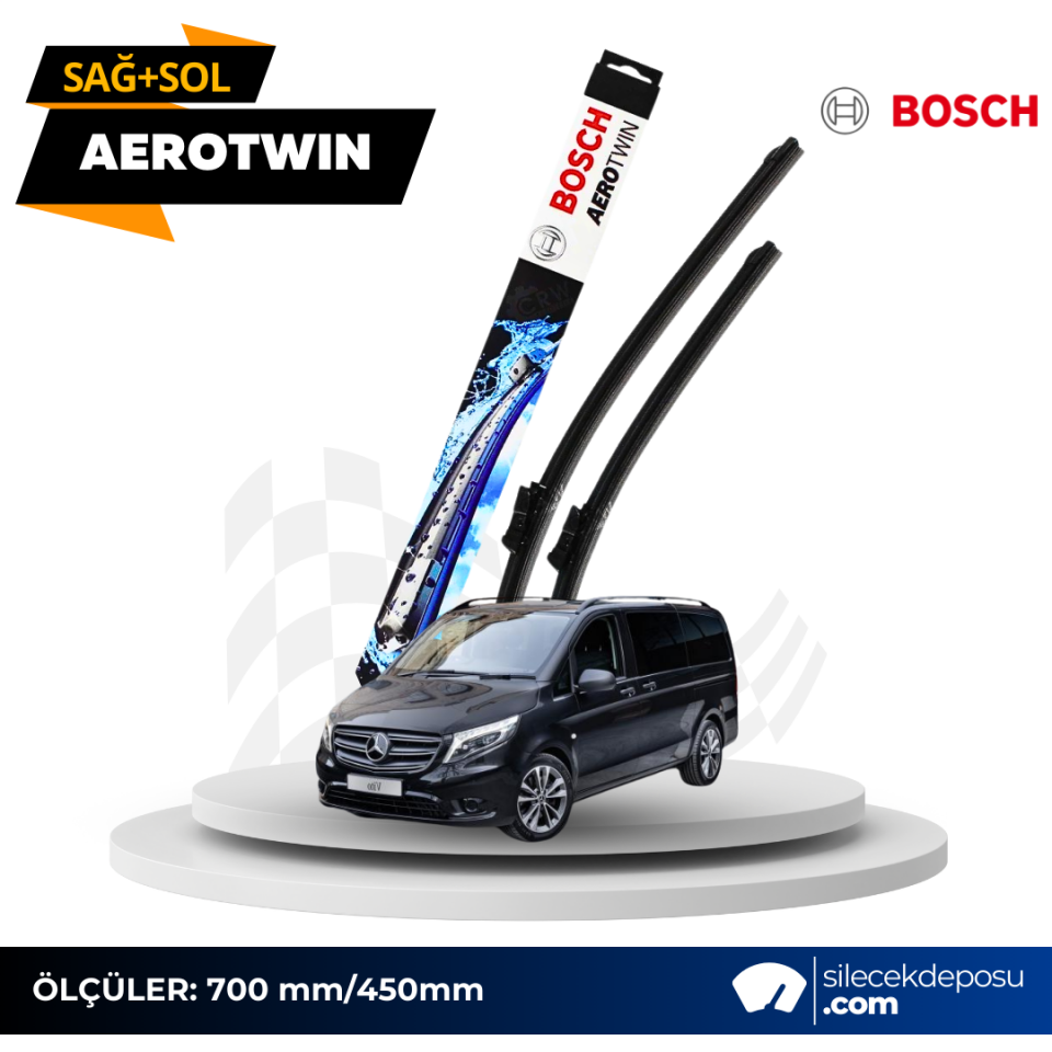 Mercedes Vito Ön Silecek 2015-2026 Bosch Aerotwin A179S