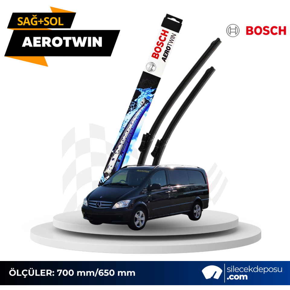 Mercedes Vito Ön Silecek 2006-2014 Bosch Aerotwin A100S