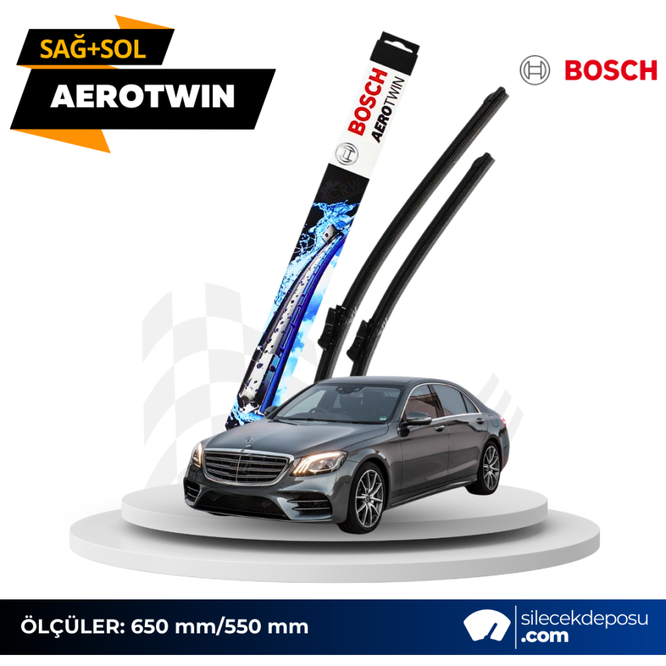 Mercedes S Serisi Ön Silecek 2014-2021 W222 Bosch Aerotwin A212S