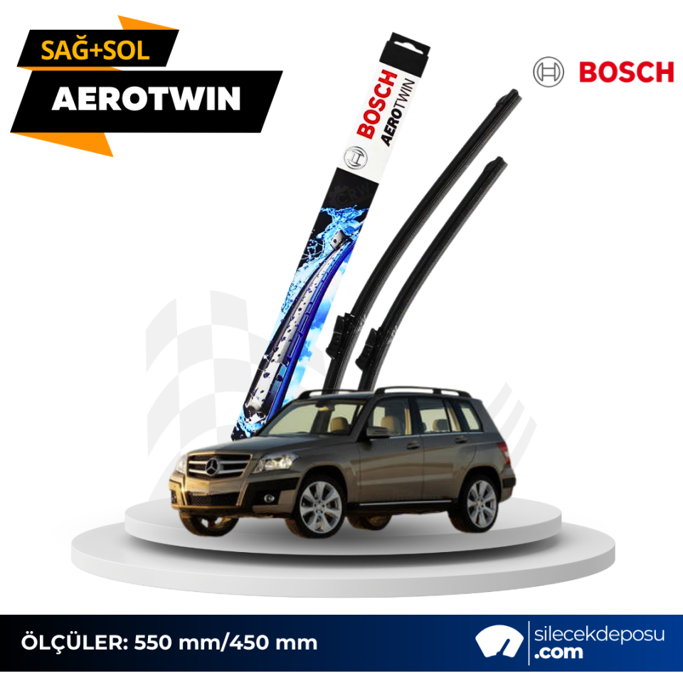 Mercedes GLK X204 Ön Silecek 2009-2013 Bosch Aerotwin A931S