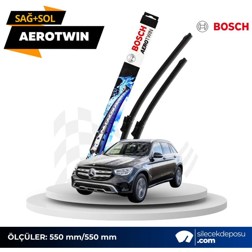 Mercedes GLC X253 Ön Silecek 2019-2022 Bosch Aerotwin A843S