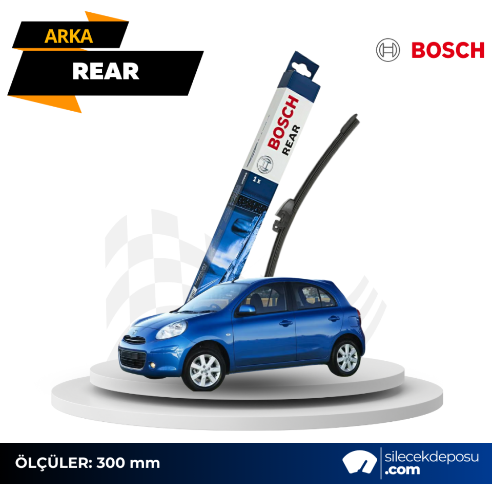 Nissan Micra Arka Silecek (2011-2018) Bosch