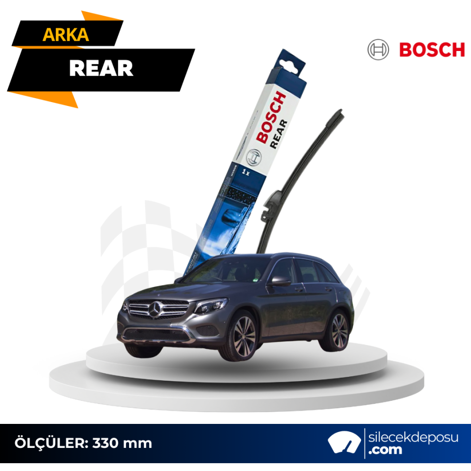 Mercedes GLC X253 Arka Silecek 2015-2018 Bosch A334H