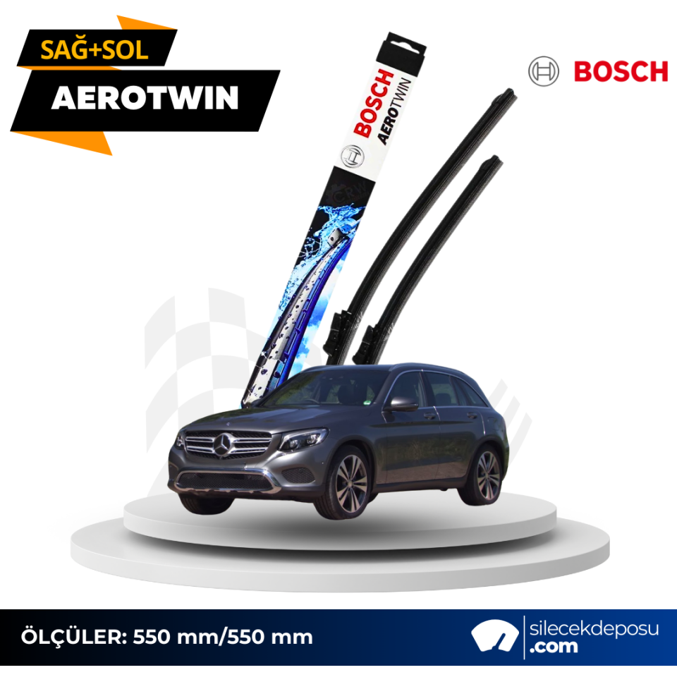Mercedes GLC X253 Ön Silecek 2015-2018 Bosch Aerotwin A843S