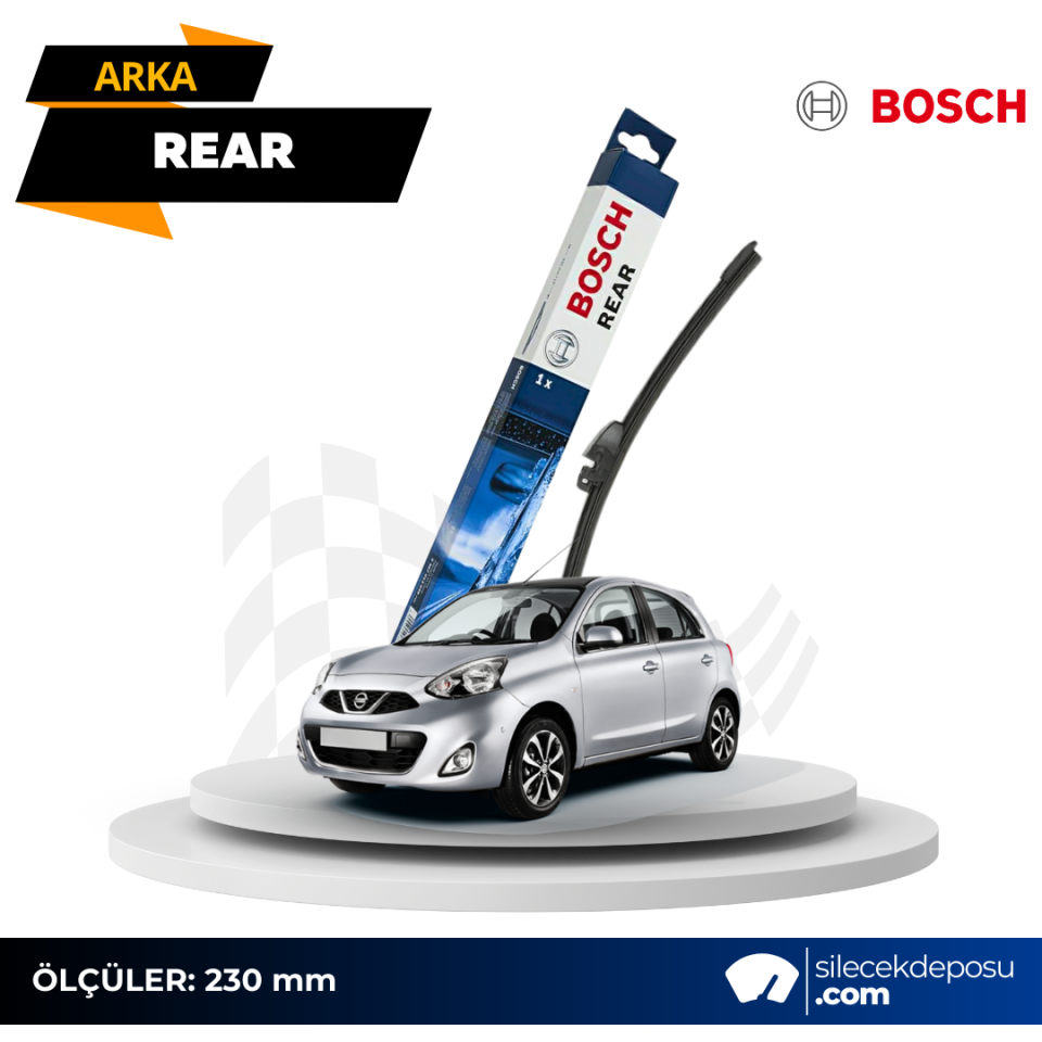 Nissan Micra Arka Silecek (2019-2022) Bosch