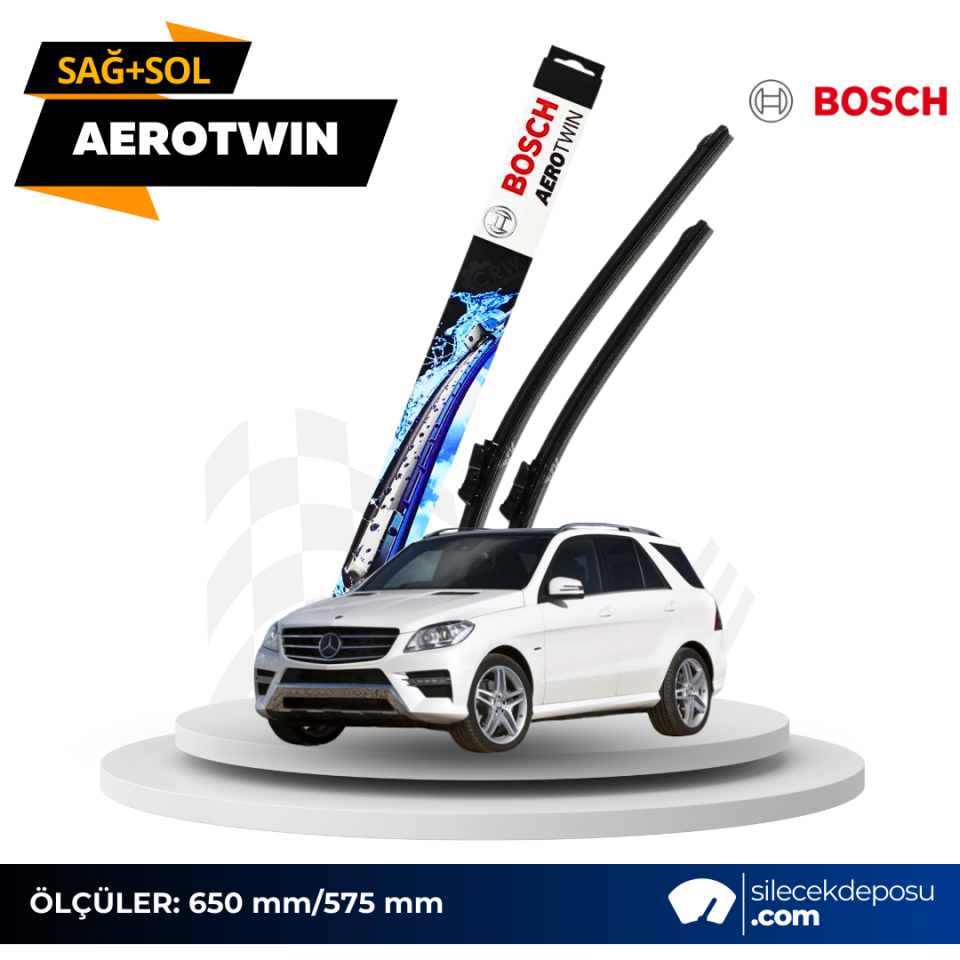 Mercedes ML W166 Ön Silecek 2012-2015 Bosch Aerotwin A854S